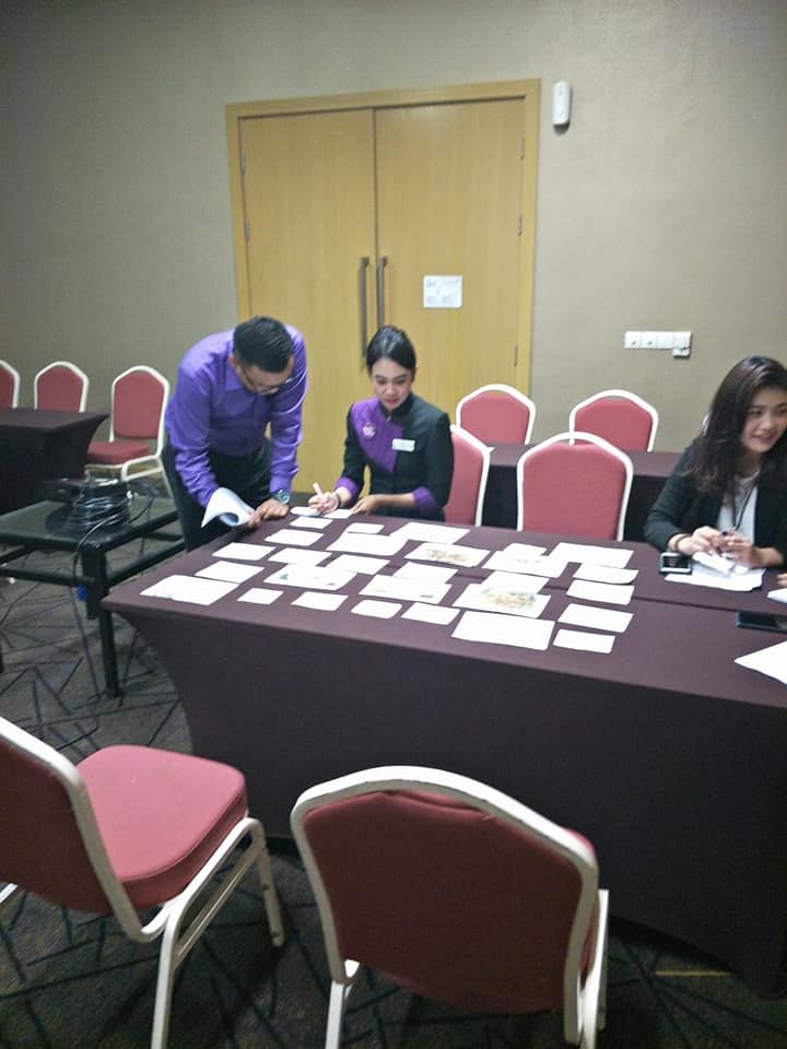 TELC in-house English training activity
